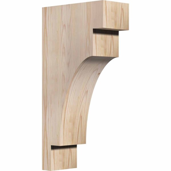 Ekena Millwork Mediterranean Smooth Corbel, Douglas Fir, 5 1/2"W x 12"D x 24"H COR06X12X24MED00SDF - main